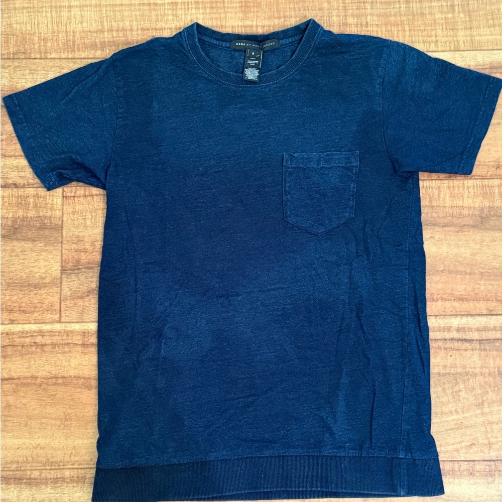 Marc By Marc Jacobs Men's Navy T-Shirt